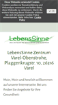 Mobile Screenshot of lebenssinne.de